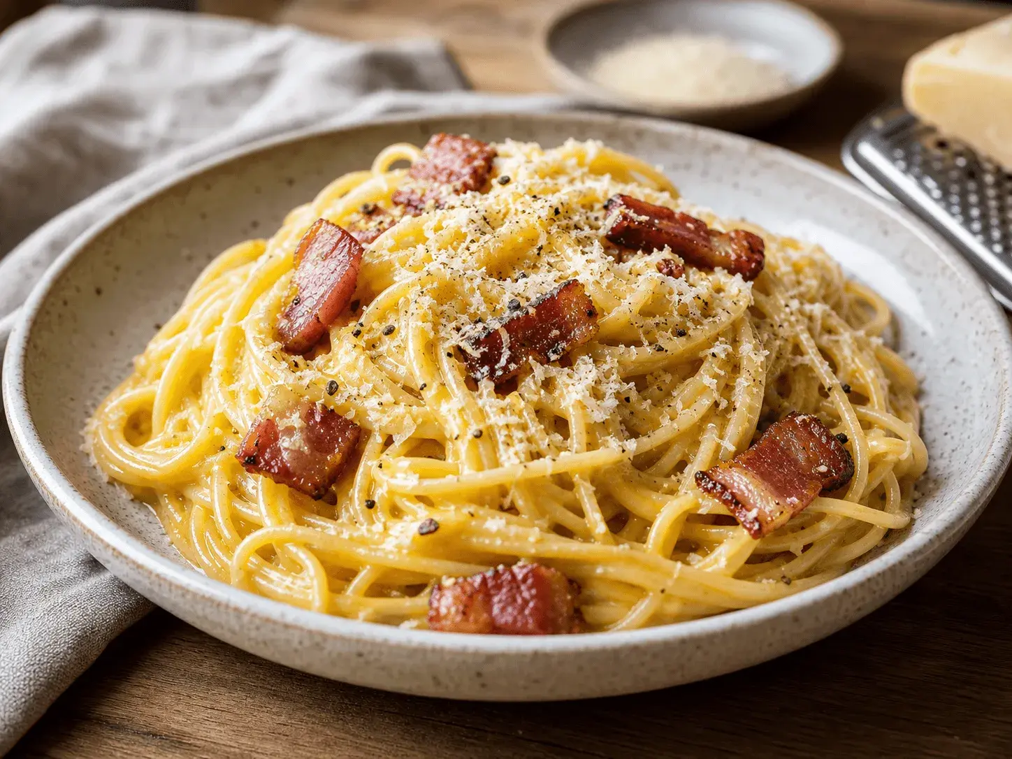 Paste carbonara
