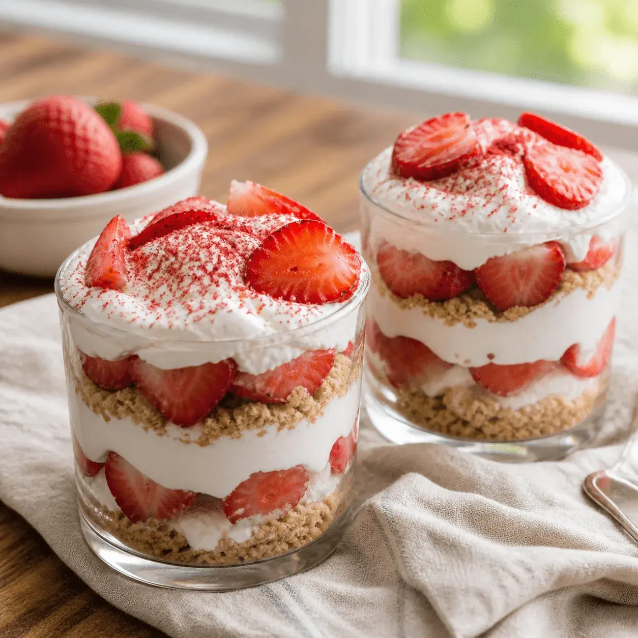Trifle cu capsuni
